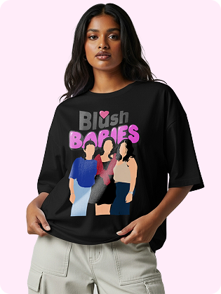 Black Oversized T-shirt