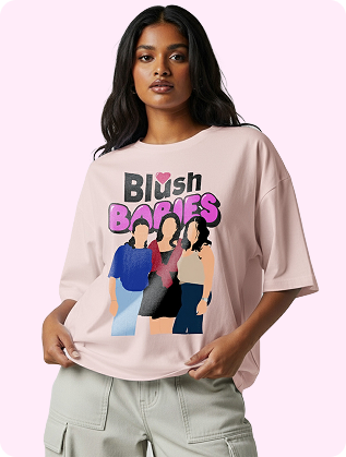 Pink Oversized T-shirt